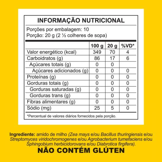 Amido de milho Maizena 720g - Imagem em destaque