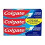 Pack Creme Dental Menta Refrescante Colgate Máxima Proteção Anticáries Caixa 3 Unidades 90g Cada Leve Mais Pague Menos