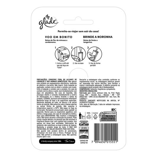 Kit Odorizante voo em bonito + bride a noronha Glade refil 3x12ml - Imagem em destaque