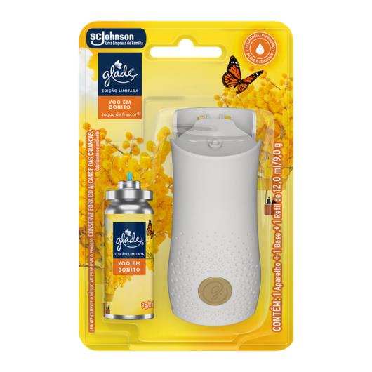 Kit Odorizador de Ambiente Glade Voo em Bonito Toque de Frescor 12ml Aparelho + refil - Imagem em destaque