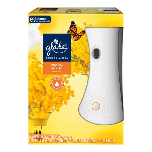 Odorizante automatic voo em bonito Glade aparelho + refil 260ml - Imagem em destaque