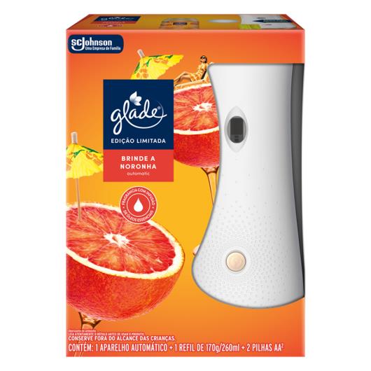 Odorizante automatic brinde a noronha Glade aparelho + refil 260ml Unidade - Imagem em destaque