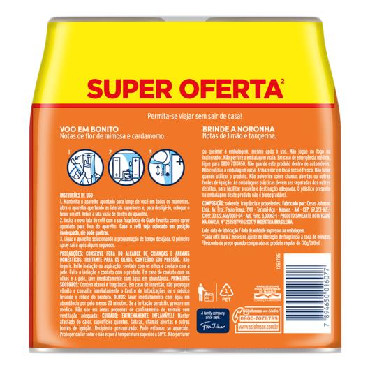 Kit  Odorizador de Ambiente Voo em Bonito + Brinde a Noronha Glade Automatic 260ml 1 un Cada Refil - Imagem em destaque