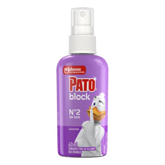 Odorizador Sanitário Líquido Pato Block Lavanda 60ml Spray - Imagem em destaque