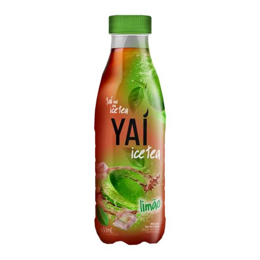 Chá Preto Ice Tea Limão Yaí Garrafa 450ml - Imagem em destaque