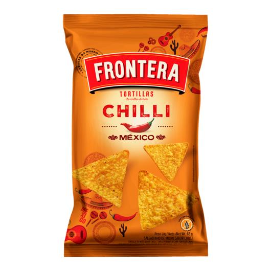 Tortilha de Milho Chilli Frontera México Pacote 68g - Imagem em destaque