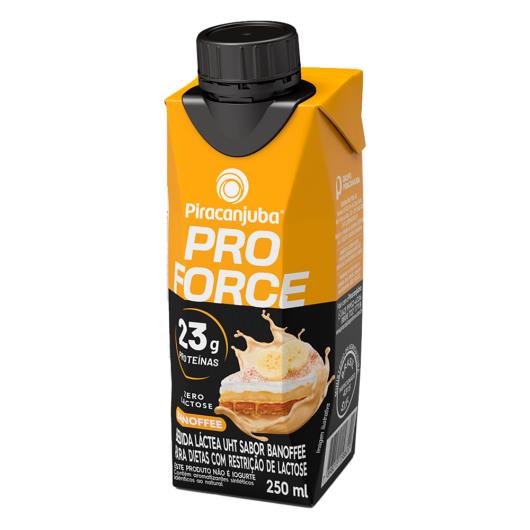 Bebida Láctea Piracanjuba ProForce Banoffee Zero Lactose 250ml - Imagem em destaque