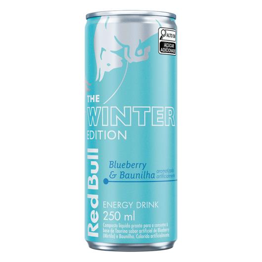 Energético Blueberry & Baunilha Red Bull Lata 250ml The Winter Edition - Imagem em destaque
