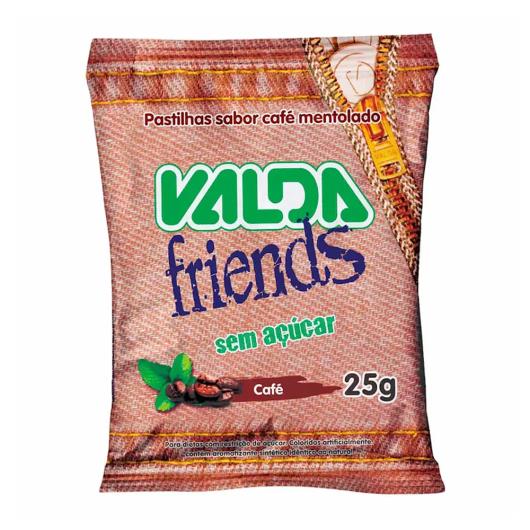 Pastilhas Valda Friends Café Mentolado 25g - Imagem em destaque