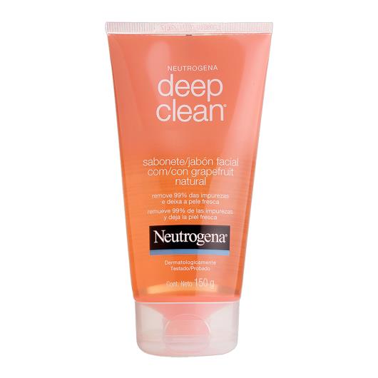 Sabonete Líquido Facial Neutrogena Deep Clean Grapefruit Natural Bisnaga 150g - Imagem em destaque