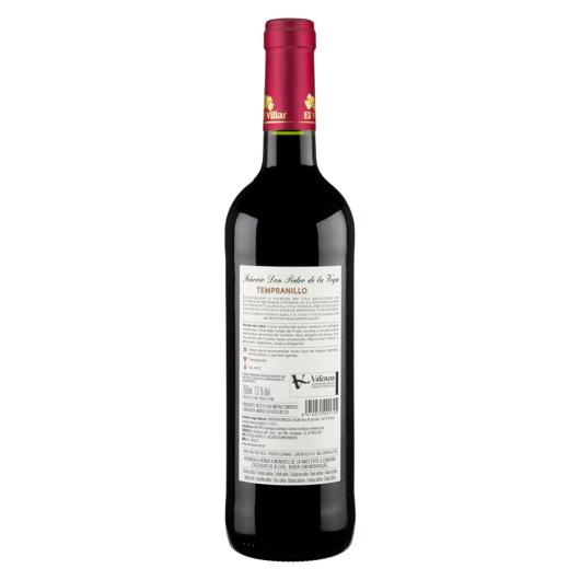 Vinho Espanhol Tinto Seco Señorio Don Pedro de La Vega Tempranillo Valencia Garrafa 750ml - Imagem em destaque