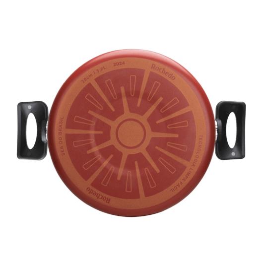 Caçarola Rochedo Facilita Vermelho 20cm - Imagem em destaque