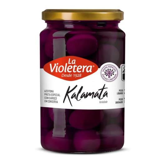 Azeitona Preta La Violetera Kalamata Vidro 216g - Imagem em destaque