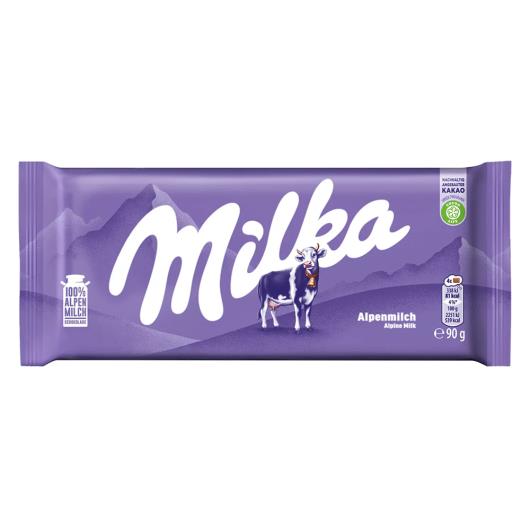 Chocolate Milka Alpine Milk 90g - Imagem em destaque