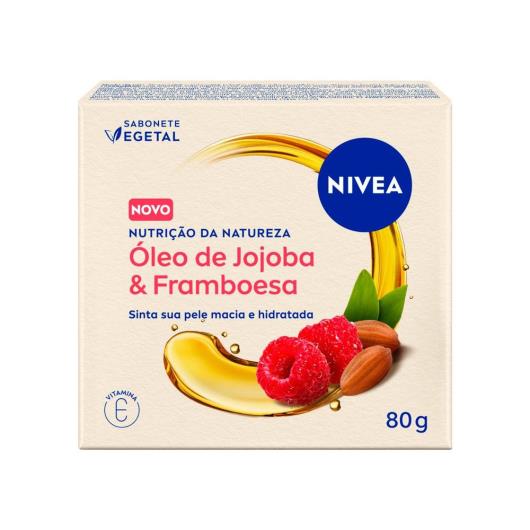 Sabonete Vegetal NIVEA Nutrição Da Natureza Óleo de Jojoba & Framboesa 80g - Imagem em destaque