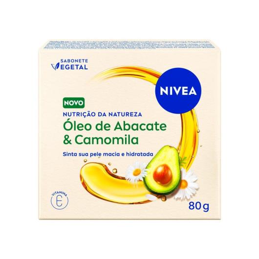 Sabonete Vegetal NIVEA Nutrição Da Natureza Óleo de Abacate & Camomila 80g - Imagem em destaque