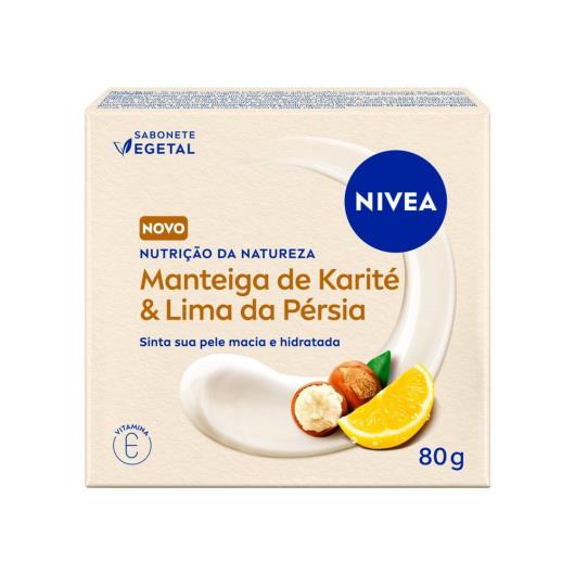 Sabonete Vegetal NIVEA Nutrição Da Natureza Manteiga De Karité & Lima Da Pérsia 80g - Imagem em destaque