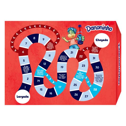 Kit Petit Suisse Danoninho Morango 350g 5 Unidades Grátis 1 Squeeze Plástico Stitch 600ml - Imagem em destaque