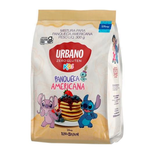 Mistura para Panqueca Americana Urbano Kids Zero Glúten 300g - Imagem em destaque