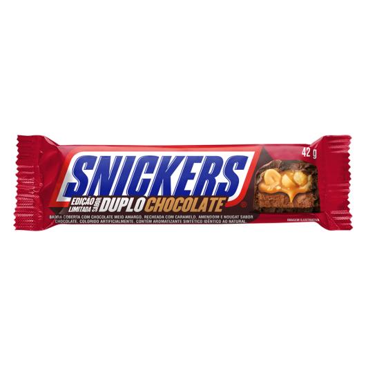 Chocolate Snickers Duplo Chocolate Pacote 42g - Imagem em destaque