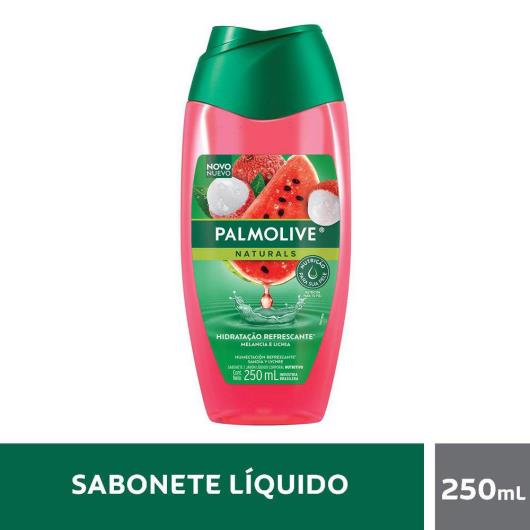 Sabonete líquido Palmolive Naturals Hidratação Refrescante Melancia e Lichia 250ml - Imagem em destaque