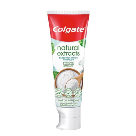 Creme Dental Colgate Natural Extracts Bicarbonato e Hortelã 90g - Imagem em destaque