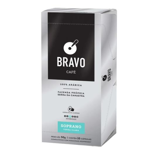 Cápsula Café Bravo Soprano Torra Clara 50g - Imagem em destaque