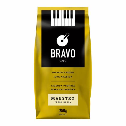 Café Gourmet Bravo Maestro 250g - Imagem em destaque