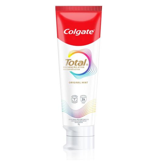 Creme Dental Colgate Total Original Mint Prevenção Ativa 180g Preço Especial - Imagem em destaque