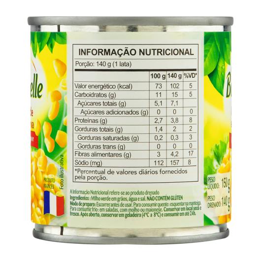 Milho Verde Bonduelle em Conserva Cozido no Vapor Lata 140g - Imagem em destaque