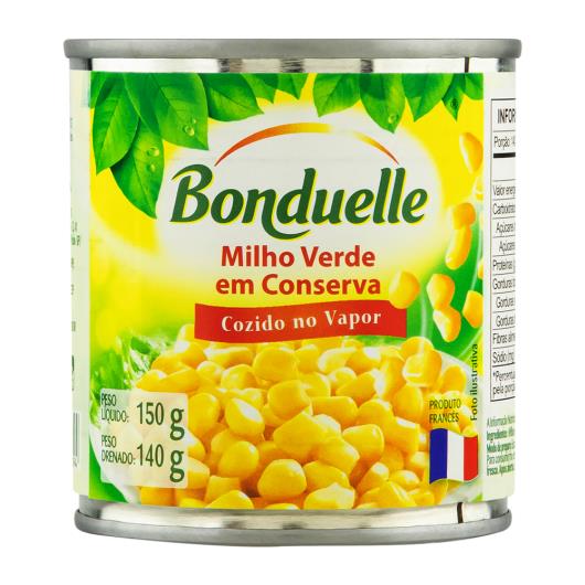 Milho Verde Bonduelle em Conserva Cozido no Vapor Lata 140g - Imagem em destaque