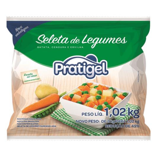 Seleta de Legumes Pratigel Pacote 1,02kg - Imagem em destaque