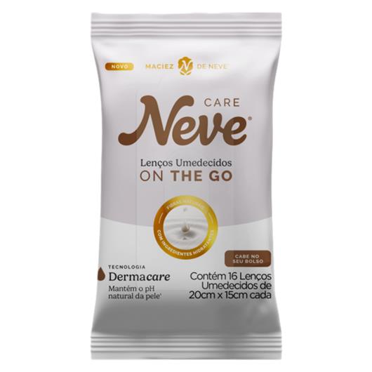 Lenço Umedecido Neve Care On The Go Pacote 16 Folhas - Imagem em destaque