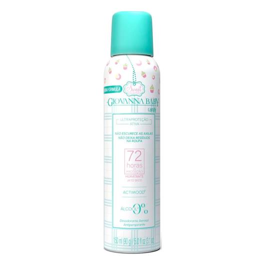 Desodorante aerosol 72h candy Giovanna Baby 150ml - Imagem em destaque