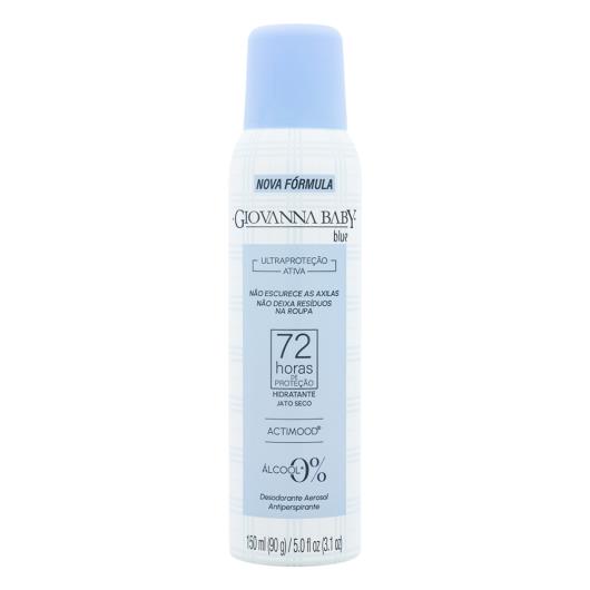 Desodorante aerosol 72h blue Giovanna Baby 150ml - Imagem em destaque