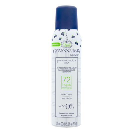 Desodorante aerosol 72h blueberry Giovanna Baby 150ml - Imagem em destaque
