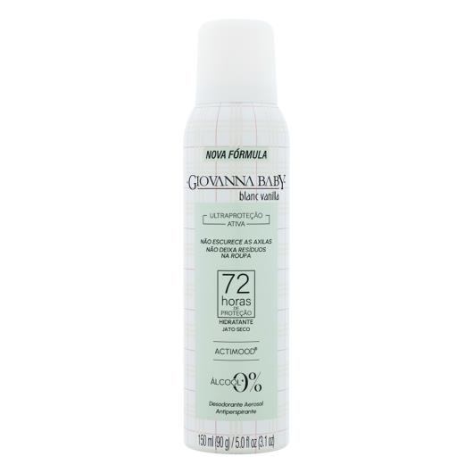 Desodorante aerosol 72h blanc vanilla Giovanna Baby 150ml - Imagem em destaque