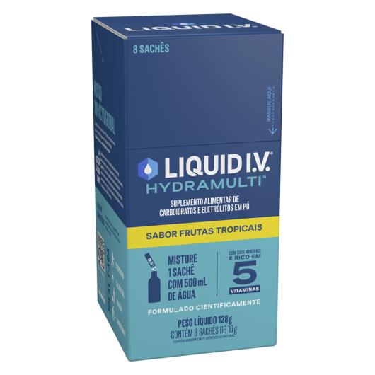 Suplemento Alimentar frutas tropicais Liquid I.V. 8x16g - Imagem em destaque