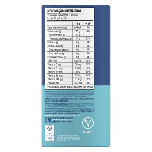Suplemento Alimentar frutas tropicais Liquid I.V. 8x16g - Imagem em destaque