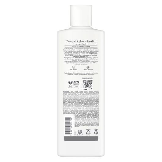 Shampoo UV Repair & Glow + Ferúlico Dove Frasco 370ml - Imagem em destaque