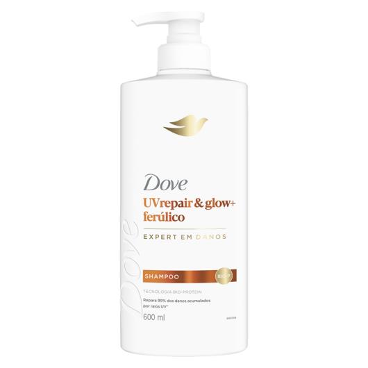 Shampoo Dove UV Repair & Glow + Ferúlico Frasco 600ml Pump - Imagem em destaque
