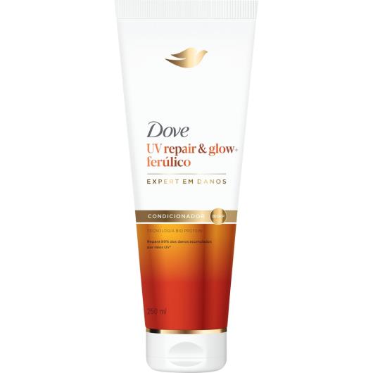 Condicionador UV Repair & Glow + Ferúlico Dove Bisnaga 250ml - Imagem em destaque