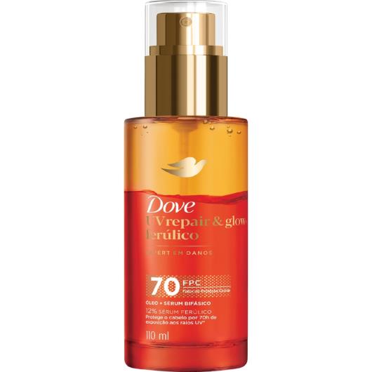 Óleo e Sérum Bifásico UV Repair & Glow + Ferúlico Dove Spray 110ml - Imagem em destaque