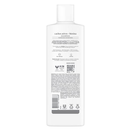 Shampoo Dove Cachos Ativos + Biotina Frasco 370ml - Imagem em destaque