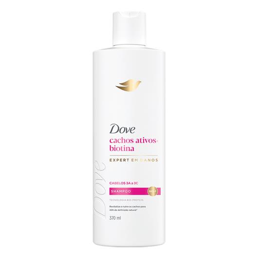 Shampoo Dove Cachos Ativos + Biotina Frasco 370ml - Imagem em destaque