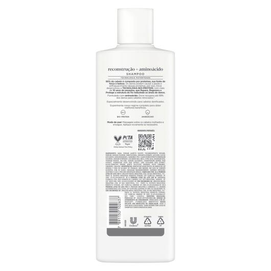 Shampoo Reconstrução + Aminoácido Dove Frasco 370ml - Imagem em destaque