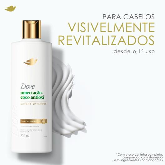 Condicionador Umectação + Coco Antioxi Dove Frasco 370ml - Imagem em destaque