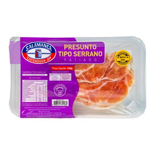 Presunto tipo serrano Salamanca fatiado 100g - Imagem em destaque