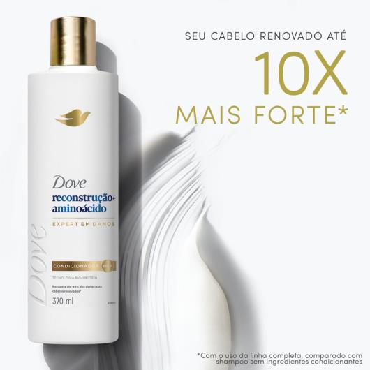 Condicionador Reconstrução + Aminoácido Dove Frasco 370ml - Imagem em destaque