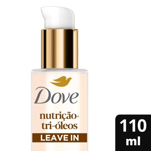 Leave-In Nutrição + Tri-Óleos Dove Pump 110ml - Imagem em destaque